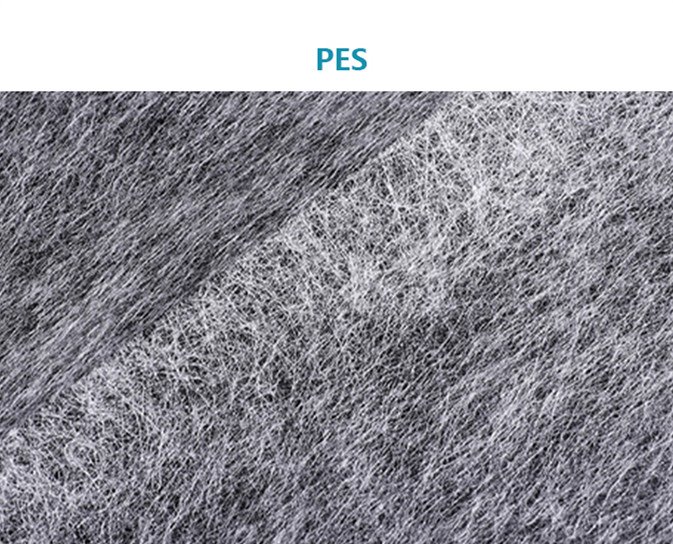 PES Hot Melt web